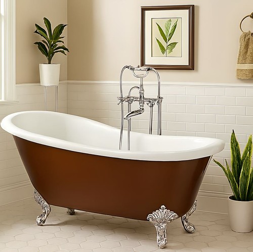 Alexander matt copper 1550mm - copper,
